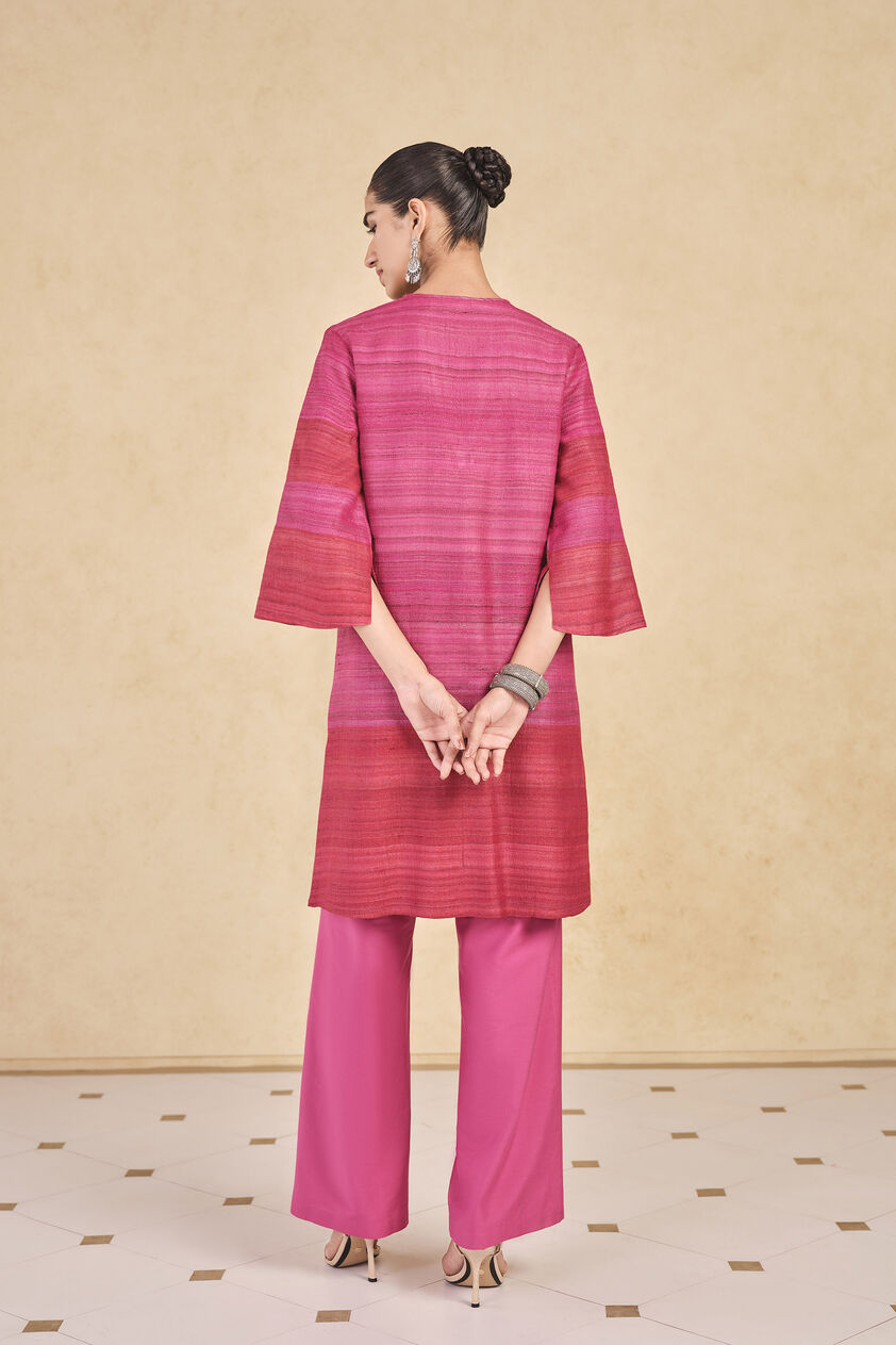 Tesfaye Silk Co-ord - Pink, Pink, image 2